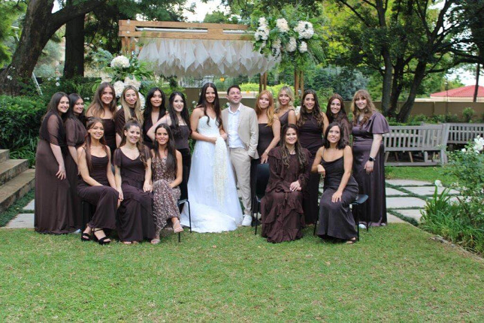 Chosen Kallah with the Meidlach