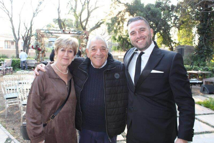 The Kruger's with Moshe Lichtenstein